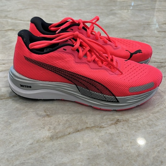 Puma | Velocity 2 Nitro Running Shoes | Hot Pink/Coral | MSRP $120 | Women's 8 - Picture 4 of 14